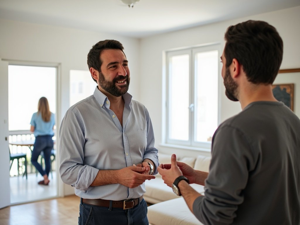 Visita a apartamento em Oeiras 2